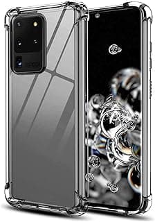 Fit for Samsung Galaxy S20 Ultra Clear Phone Case Cover,Soft Slim Fit, Shockproof 6.9 Inch