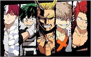 ملصق لانمي بوكو نو هيرو بحجم 50 سم في 30 متعدد الالوان