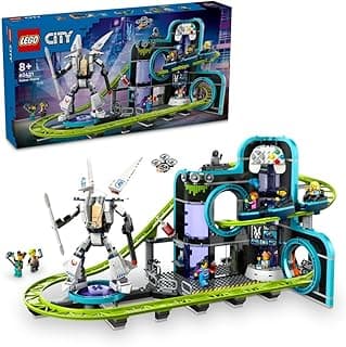 City Robot World Roller-Coaster Park Creative Toy 60421