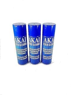 3 Bottle cleansers and dust pump from Akai compatible with PC and laptop 250 ML