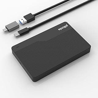 Ultra Slim Portable External Hard Drive USB3.0 HDD Storage for Xbox,PS4/5,PC,Desktop,Laptop,MacBook,Chromebook (HDD1-320G)