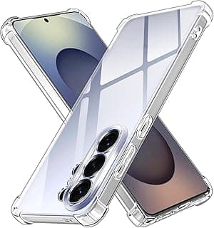 S26 Ultra Shockproof Clear Case Cover, Ultra Thin Scratch Resistant TPU Back Cover for Samsung Galaxy S26 Ultra - Clear