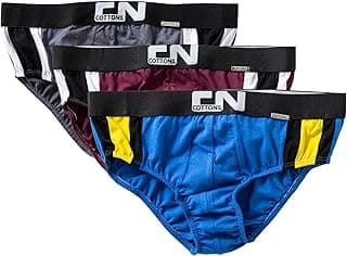 بوكسر رياضي بيكيني CN للرجال، طقم 3 قطع، متعدد الألوان