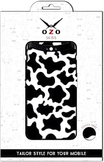 سكنز نقشة بقرة أبيض وأسود (SE120BWC) لهاتف ابل iPhone 16 Plus