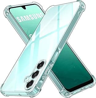 GorillaShop Galaxy A26 4G/A26 5G Case Clear Bumper Case with Soft TPU Bumper Silicone Soft TPU Slim Protective Cover Clear Samsung Galaxy A26 4G