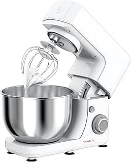 عجانة مطبخ Masterchef Essential، 4.8 لتر، 800 وات، أبيض - QA150110