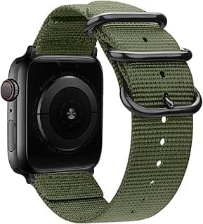 Stan Lee Apple Watch Bands Compatible with Apple Watch 38mm 40mm 42mm 44mm, Lightweight Breathable Woven Nylon Sport Wrist Strap with Metal Buckle for iWatch Series SE 6 5 4 3 2 1 for Women Men