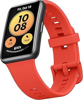 ساعة ذكية Watch Fit - لون أحمر