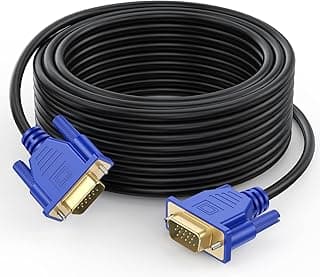 VGA Cable 20M Male to Male, Unique Filtering, Compatible with Computers High Quality