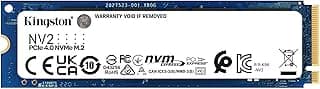 هارد SSD NV2 NVMe PCIe 4.0 2000G M.2 2280 من كينجستون، موديل SNV2S/2000G، محرك الحالة الصلبة
