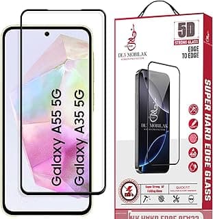 for Samsung Galaxy A35 5G / Samsung Galaxy A55 5G Tempered Glass Screen Protector, 9H Hardness Anti-Scratch Tempered Glass flim, Case Friendly,Anti-Scratch