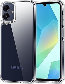 for Samsung Galaxy A07 4G Case Transparent, Heavy Duty Durable 3-Layer [Not Yellowing][Military Grade Drop Protection] Shockproof/DropProof Protective Cover - Clear