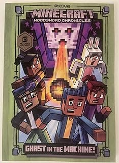 ماين كرافت: Ghast in the Machine - سلسلة كتب Woodsword Chronicles. قصص بالإنجليزية. مغامرات خيالية للأطفال من سن 8-13 سنة