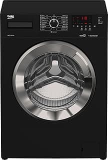 Washer 7 KG 1000 RPM -Digital screen- Black -XL Chrome Door -(Xpress)- inv. - Steam