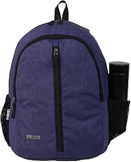 Force Basic Unisex Backpack | Durable Water Resistant Backpack | for School Gym Work Everyday Use | Black | 44 x 30 x 18 cm | Model FDB20xx (Blue | Black)