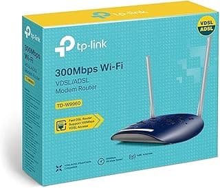 تى- ليك راوتر موديم 300Mbps N لاسلكى USB VDSL/ADSL - موديل (TD-W960)