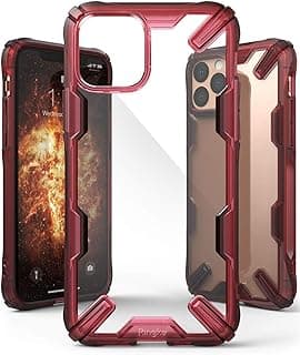 iPhone 11 Pro , Ringke Case , TPU and PC , Fusion X Designed Cover , Ruby Red