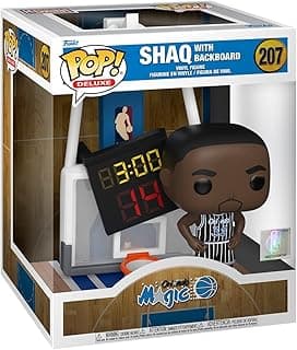 مجسم Pop! Deluxe Sports: NBA - أورلاندو ماجيك - شاك مع لوحة السلة #207