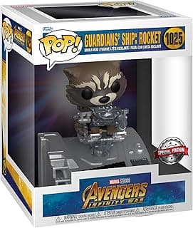 Funko Pop Deluxe! Super Heroes : Marvel - Guardian of the Galaxy - Rocket (Exc)