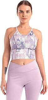 Fit Freak Colorblend Longline Printed Sports Bra