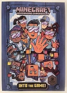 ماين كرافت: Into the Game. سلسلة كتب Woodsword Chronicles. قصص بالإنجليزية. مغامرات خيالية للأطفال من سن 8-13 سنة
