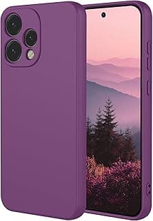 Soft Silicon Camera Protection Case with Microfiber Lining For Reno 15 5g silicone case (Purple)