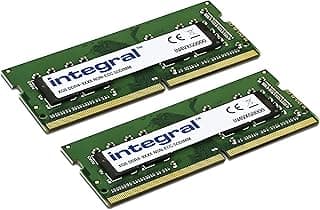 رام Integral IN4V16GNELSIK2 سعة 32GB (2x16GB) DDR4 سرعة 2666MHz SODIMM للابتوب PC4-21333