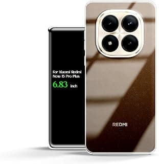 For Xiaomi Redmi Note 15 Pro Plus HD Transparent Tpu Silicone Back Cover, Anti Yellowing And High Protective From Shocks, Compatible with Xiaomi Redmi Note 15 Pro Plus (6.83") (Transparent)