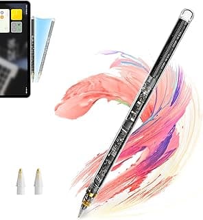 قلم ابل iPad Pencil الجيل الثاني، شحن مغناطيسي لاسلكي، قلم نشط لـ iPad Pro 11 بوصة 1/2/3/4، 12.9 بوصة 3/4/5/6 (2018-2022)، iPad Air الجيل الرابع والخامس، iPad mini الجيل السادس