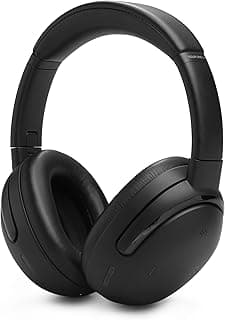 Tour One M3 Wireless Over-Ear Bluetooth Headphones with True Adaptive Noise-Cancelling, 70 Hours of Playtime, Comfortable Fit, Spatial 360 Sound with Head Tracking, USB-C Compatible, Black