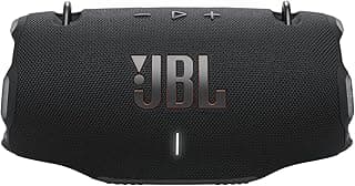 JBL مكبر صوت بلوتوث محمول اكستريم 4 برو ساوند مع مشعات باس قوية تعزيز الذكاء الاصطناعي باور بانك مدمج اتصال متعدد مكبرات الصوت من اوراكاست IP67 بطارية قابلة للاستبدال شحن سريع اسود