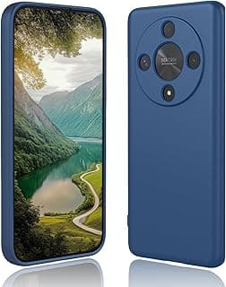 Silicone Case for Honor X9D, Shockproof Protection, Soft Microfiber Lining, Anti-fingerprint Matte Finish, Camera Protective Design - Blue