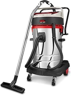 Vacuum Cleaner Wet/Dry 80L 3000W 230V Stainless Steel Tank (CT42030-S)