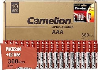LR 03 AAA Micro Plus Alkaline Battery (Pack of 4 + 2 PCS FREE) 60 Packs + 12 Free