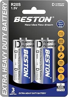 بطارية Beston شديدة التحمل R20S D