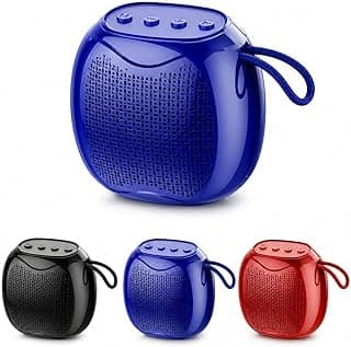 Portable Bluetooth Speaker 5W, Compact Design with Bass Boost, 800mAh Battery, Up to 5 Hours Playtime, Support USB and TF Card, Built-in Microphone, Random Color