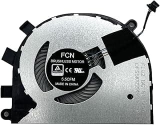 مروحة تبريد معالج بديلة متوافقة مع ديل Inspiron 5584 15-5584 Dell Latitude 3400 3500 0T6RHW DFS5K12214161H