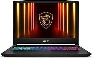 MSI لاب توب كاتانا 15 B14WEK للالعاب، انتل كور i7-14650HX، شاشة 15.6 انش QHD 165Hz، 16GB DDR5، 512GB NVMe SSD، انفيديا جيفورس RTX 5050 8GB GDDR7، ويندوز 11 هوم، اسود