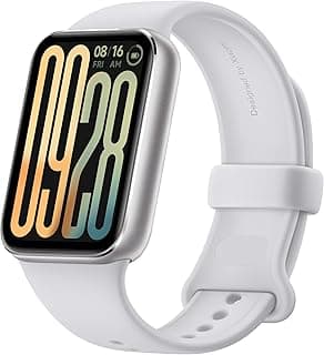 ساعة شاومي Smart Band 9 Pro فضي | شاشة 1.74 بوصة بحواف نحيفة | بطارية تدوم 21 يوم | إدارة صحية | تحليل رياضي احترافي