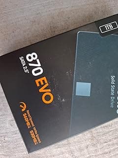 وحدة تخزين SSD من سامسونج بسعة 1 تيرابايت بواجهة SATA موديل 870 إيفو متوافق مع اللابتوب وسطح المكتب