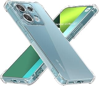 Xiaomi Redmi Note 13 Pro 5G / Poco X6 5G Clear Silicone Case: Lightweight, Shock-Protective with Camera Protection