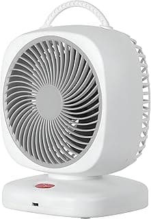 Multi-Speed Rechargeable Mini Fan - Lightweight USB Desktop Oscillating Fan, Ideal for Home, Office, or Outdoor Adventures, Easy to Carry and Recharge