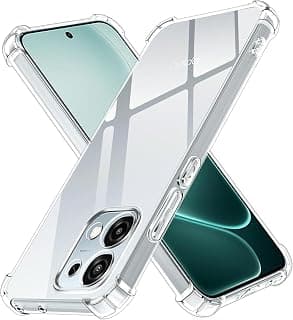 جراب شفاف مقاوم للصدمات لهواتف OPPO A6 Pro و Oppo F31 و Oppo A6 4G