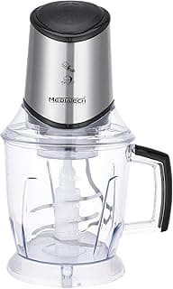 Chopper, 700 Watt, 1.5 Liters Capacity Bowl, 6 Durable Stainless Steel Blades, Powerful Motor for Chopping, Pureeing & Mincing,Break-Proof Flask, MT-CR40 (2 Years Warranty)