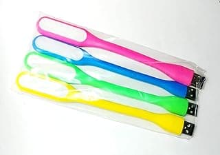 Bright LED USB Mini Light Flexible Car Computer Lamp Laptop PC Desk Reading Multicolor