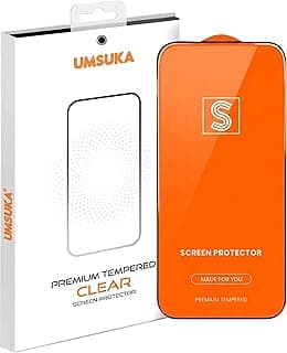 Glass Screen Protector for iPhone 17 Air (6.5 Inch) HD Clear Full Coverage 9H Hardness Scratch Resistant Shock Proof Anti-Fingerprint