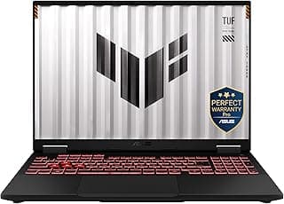 اسس تي يو اف للألعاب [FA608UH-RV007W] ايه ام دي رايزن 7 260 / LPDDR5X 16 جيجابايت / 512 جيجابايت SSD / RTX 5050 8 جيجابايت DDR7 / ويندوز 11