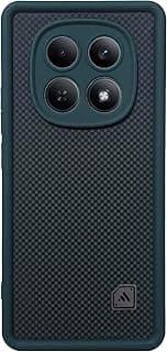 (لـ R.15) جراب Xpress خلفي كربون لـ Redmi Note 15 سيليكون ناعم مطفي مع حماية للكاميرا، نحيف ومضاد للصدمات (أخضر)