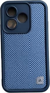 GENERIC, HONOR 600 LITE phone case, textured black fabric cover | Camera Protection, Textured Fabric Back, Slim Fit Design, Shock Absorption, Navy Blue Finish