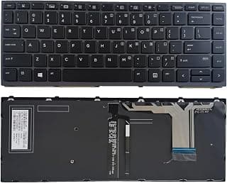 Laptop Replacement US Layout with backlight Keyboard for HP ZBook Studio G3 G4 Mobile 841681-001 841681-171 SG-80910-XUA PK131C41A00 NSK-CY1BC, PK131C42A00 SN7143BL